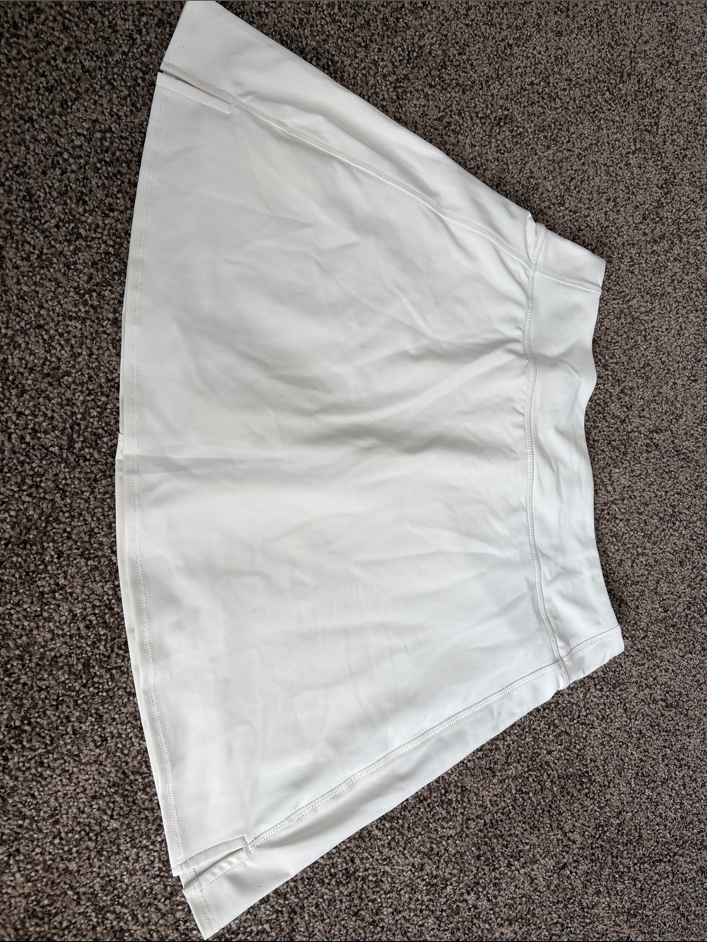 Old Navy White Circle Skater Skort